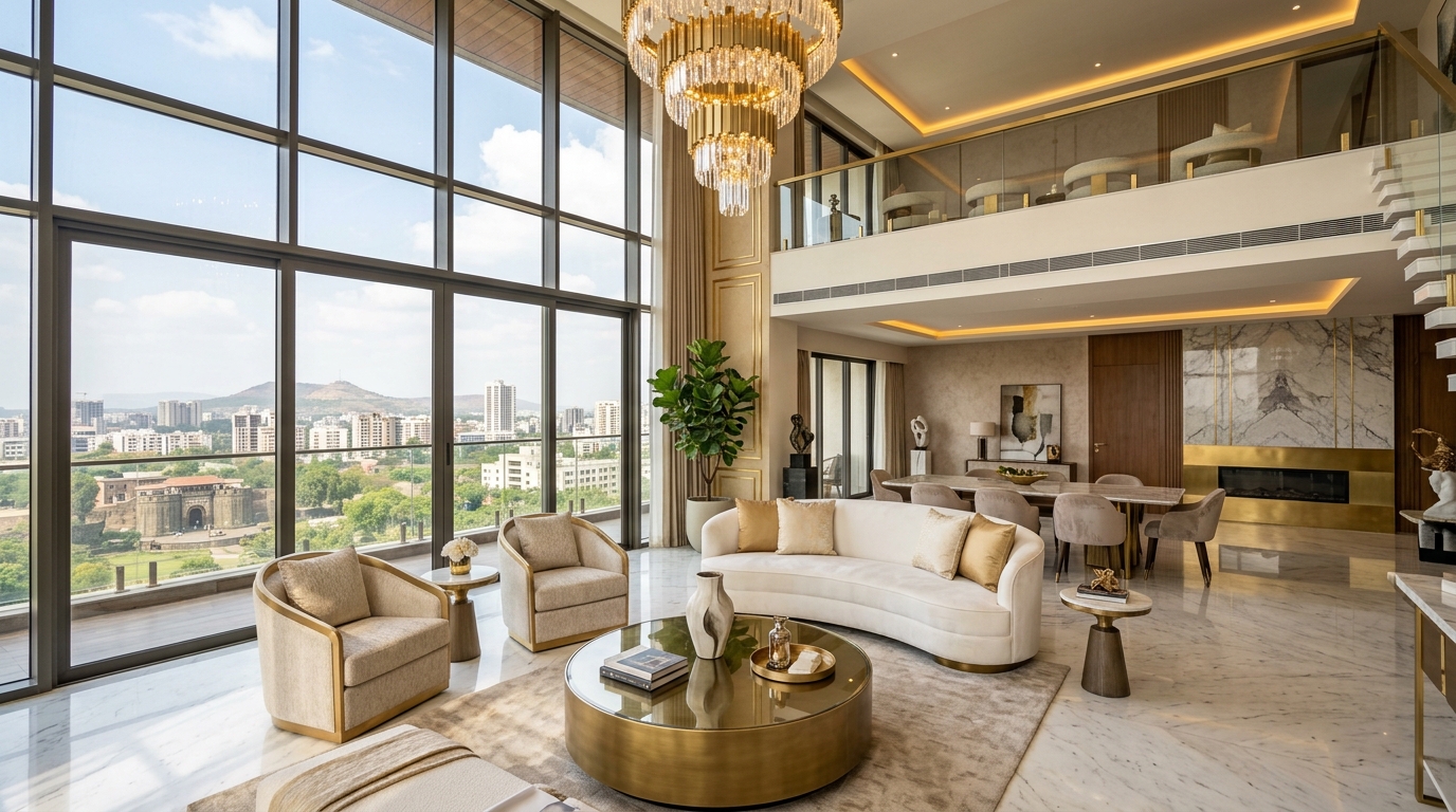 24K Luxury Penthouse Living